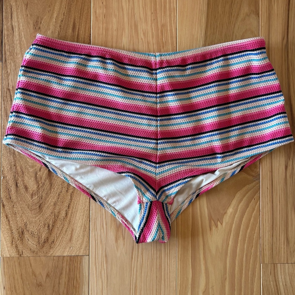 Roxy Multicolor Women's BoyShort swim bottom